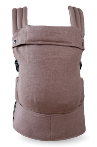 Nosidło QUSY MINI 2.0 Linen Mocha Mousse
